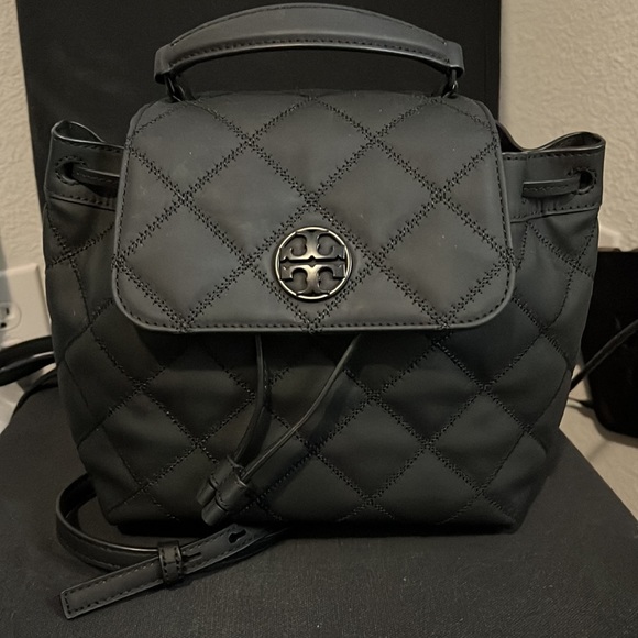 BRAND NEW WITH TAG! TORY BURCH WILLA MATTE BACKPACK - Picture 14 of 14